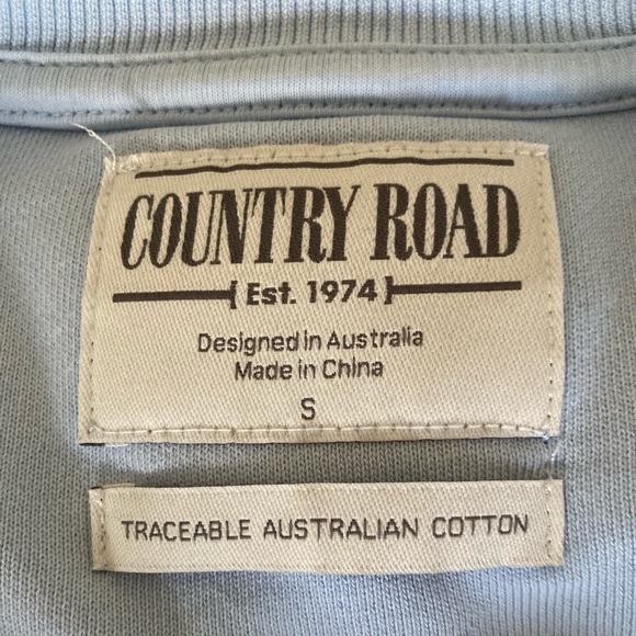 Country Road Heritage Sweat in light blue size Small - Picture 6 of 8